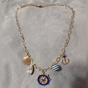 Avon nautical charm necklace